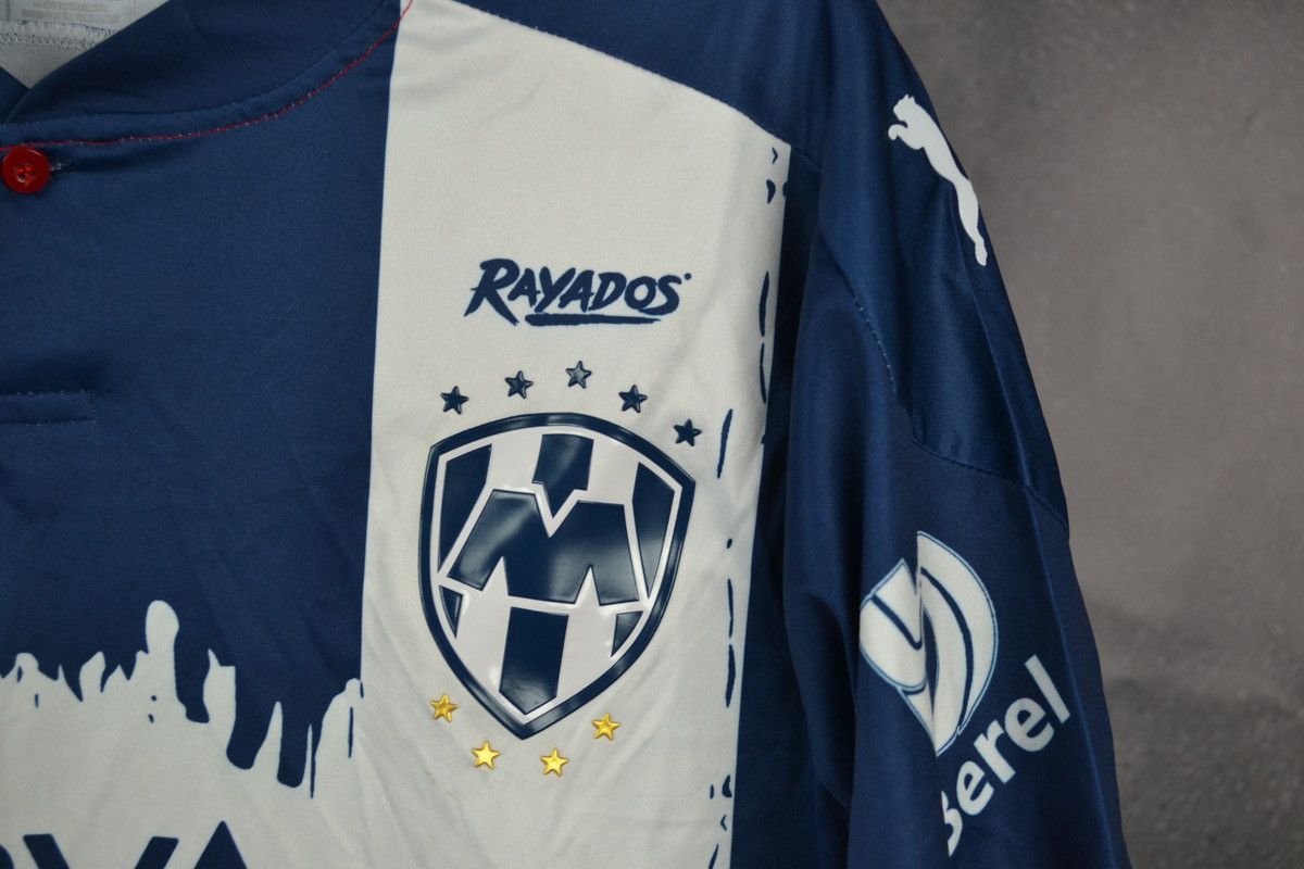 Puma CF Monterrey Home Football Shirt Puma Soccer Jersey Size M Size US M / EU 48-50 / 2 - 5 Thumbnail