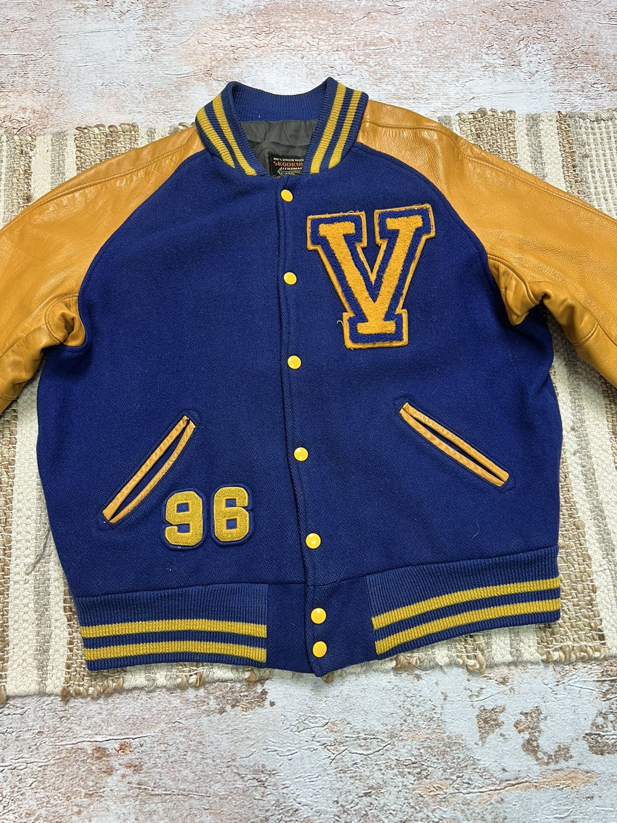 Skookum Skookum Victor Pirates vintage college bomber jacket Size US M / EU 48-50 / 2 - 5 Thumbnail