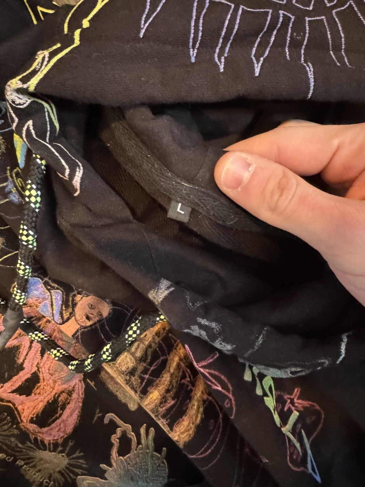 Other Bladee 333 hoodie Size US L / EU 52-54 / 3 - 5 Thumbnail