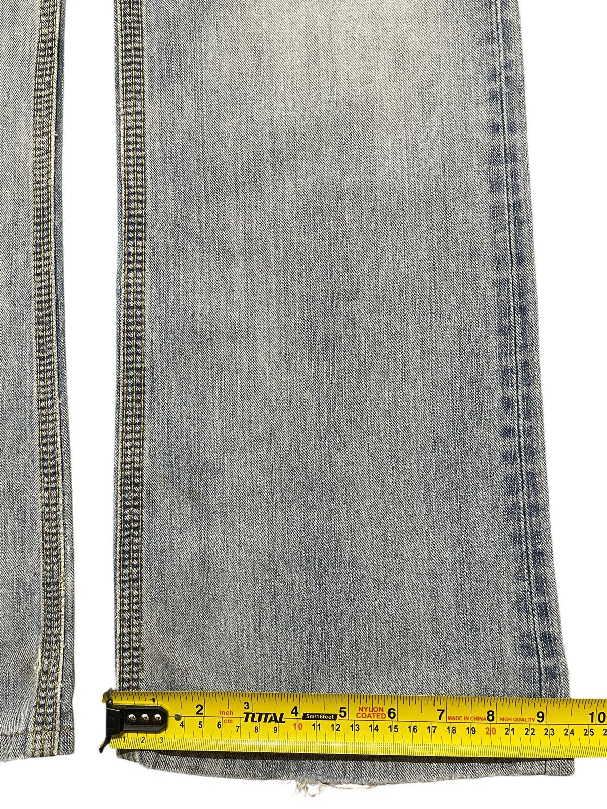 Edwin Edwin XV Exclusive Buckle Light Faded Wash Baggy Wide Leg Size US 33 - 17 Thumbnail