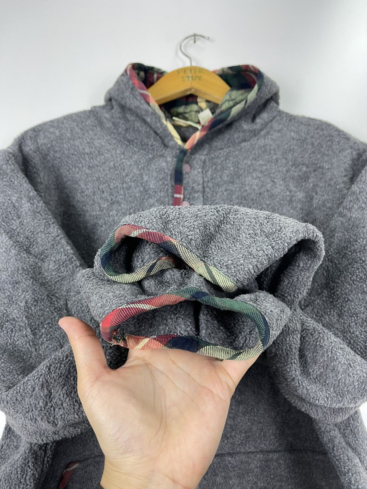 L.L. Bean Vintage L.L Bean Fleece Anorak Size US XL / EU 56 / 4 - 10 Thumbnail