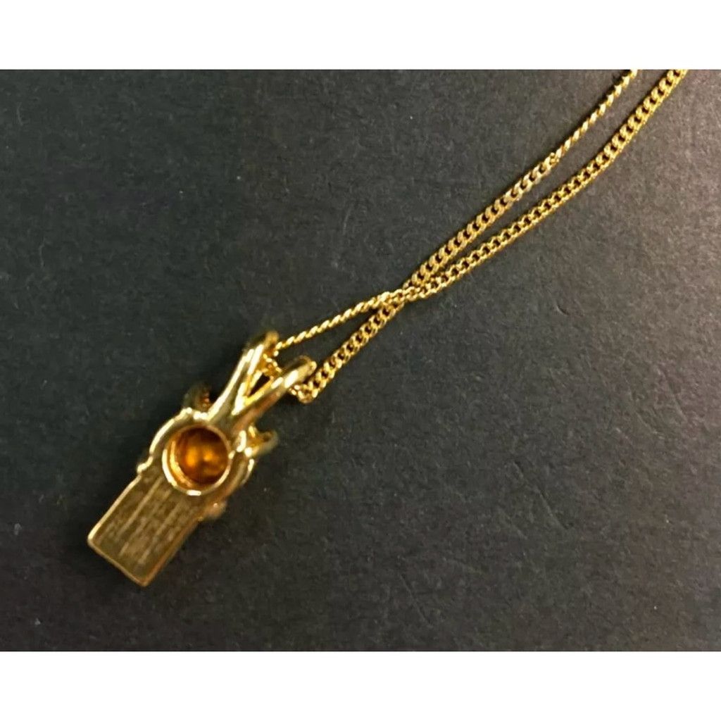 Givenchy Givenchy 4 G logo gold and crystal necklace Size ONE SIZE - 3 Thumbnail