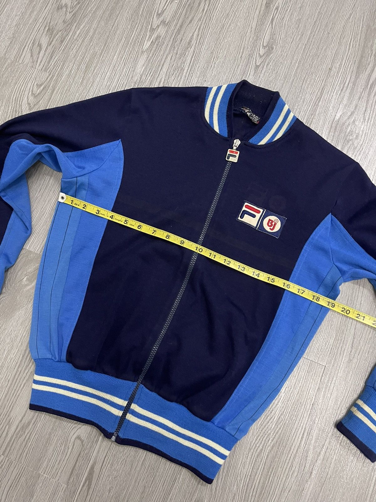 ×13【80s used 貴重】フィラ ボルグ ライダース ジャケット/Borg Bjorn Borg × Fila × Vintage 80s Fila BJ jacket | Grailed