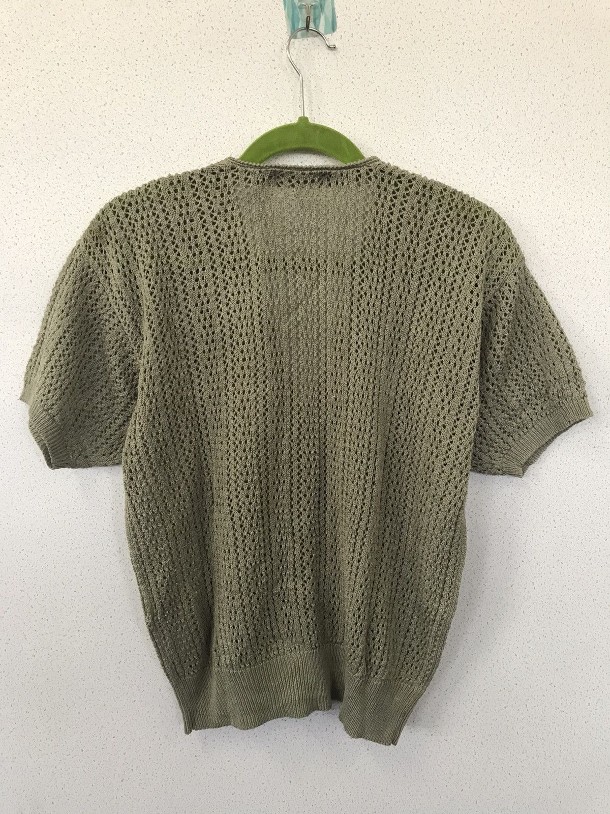 Vintage 🌿 Pinion Olive Knit Cardigan - Size L 🌿 Size US L / EU 52-54 / 3 - 5 Thumbnail