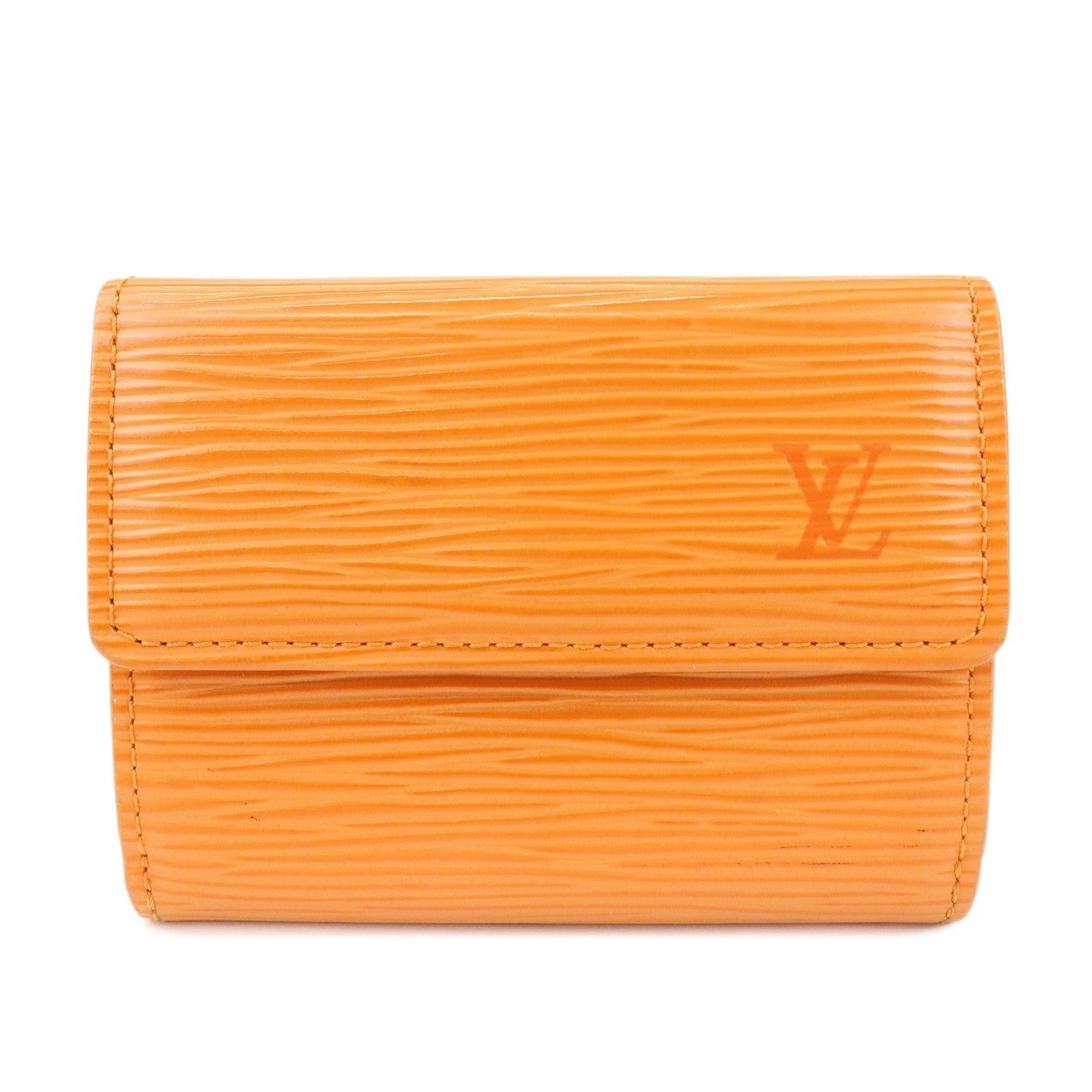 Louis Vuitton Louis Vuitton Epi Ludlow Wallet Leather Orange Size ONE SIZE - 1 Thumbnail