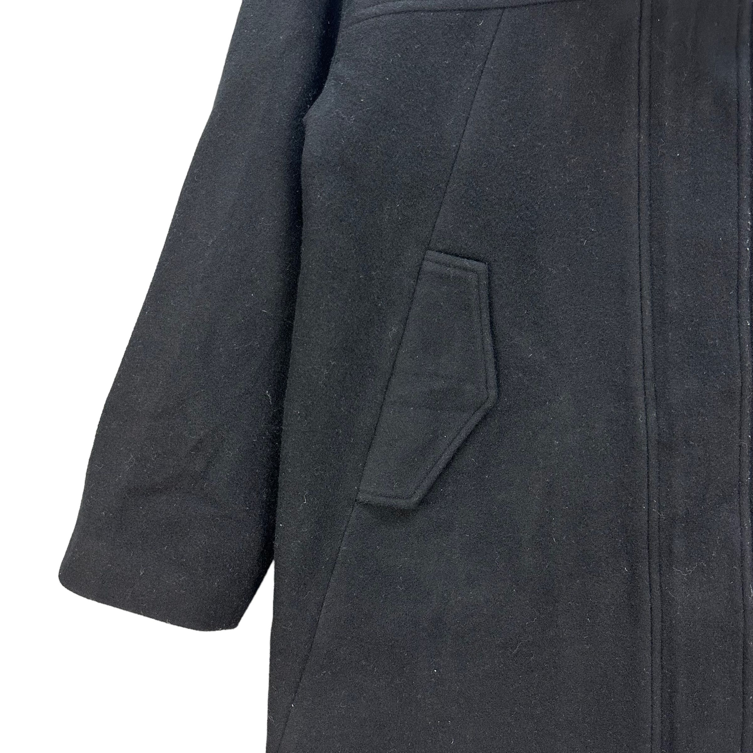 Japanese Brand C+ MADE IN JAPAN WOOL HOODED OVERCOAT #7758-168 Size US S / EU 44-46 / 1 - 4 Thumbnail