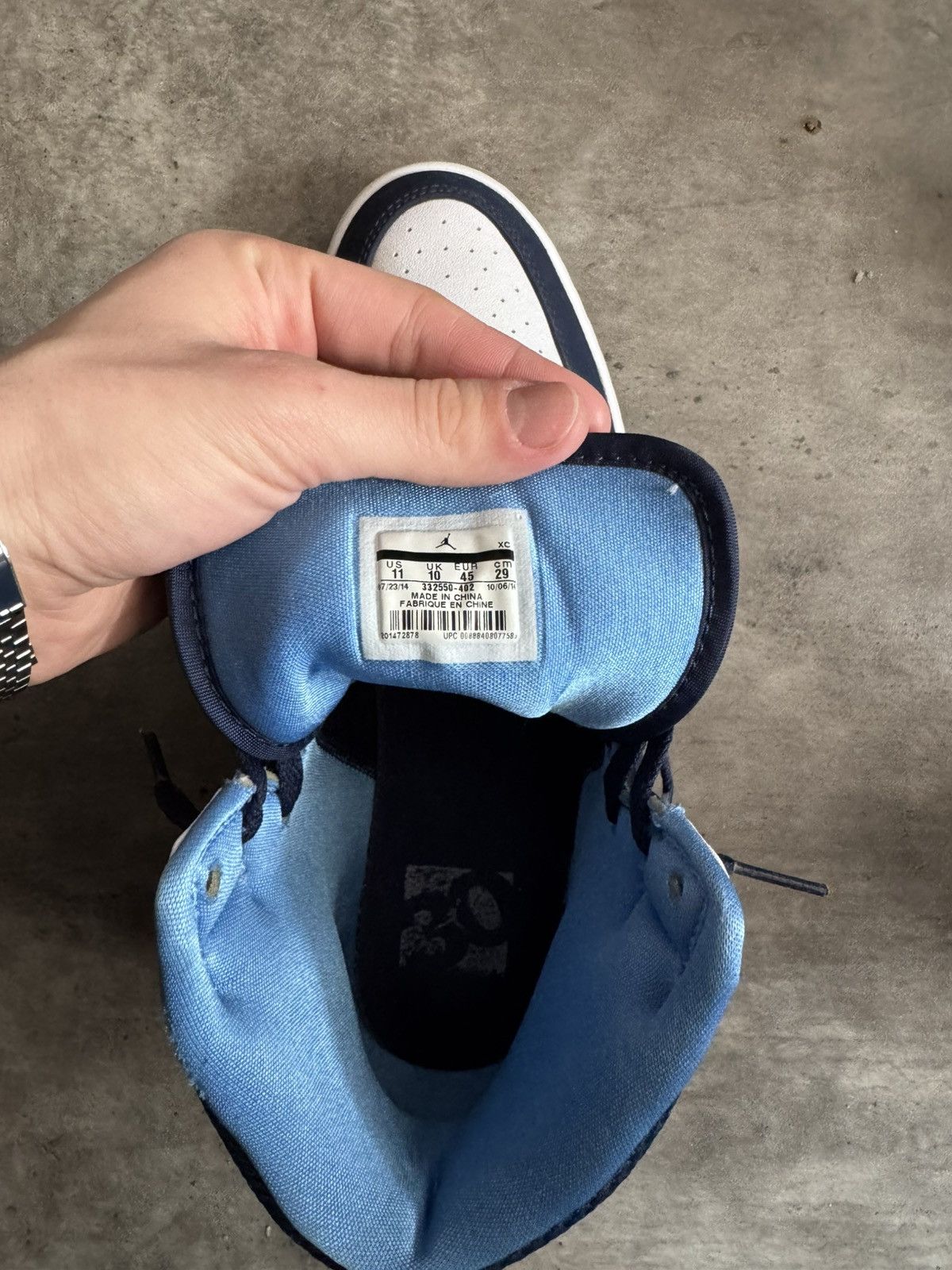 Nice Kicks Nike Air Jordan 1 x Chris Paul Size US 11 / EU 44 - 2 Thumbnail