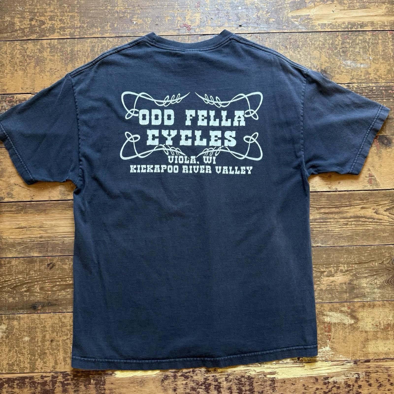 Harley Davidson Vintage 90s Humor Quote Biker Chrome Harley T Shirt XL Size US XL / EU 56 / 4 - 2 Thumbnail