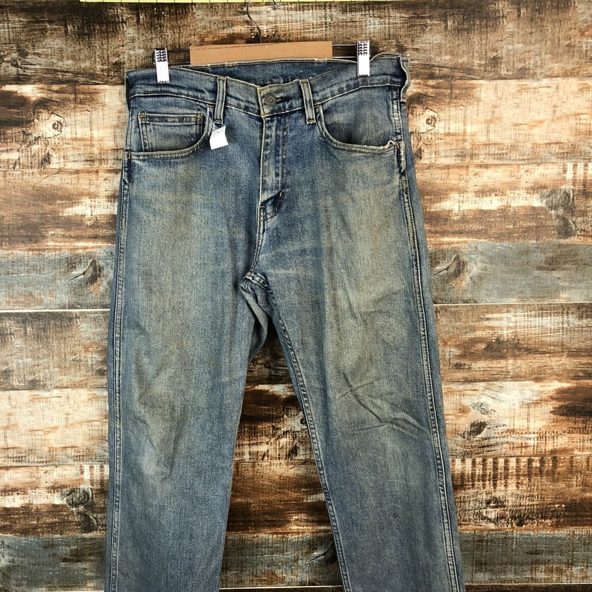 Levi's DL Levis 505 Blue Denim Pants #C210 Size US 30 / EU 46 - 2 Thumbnail