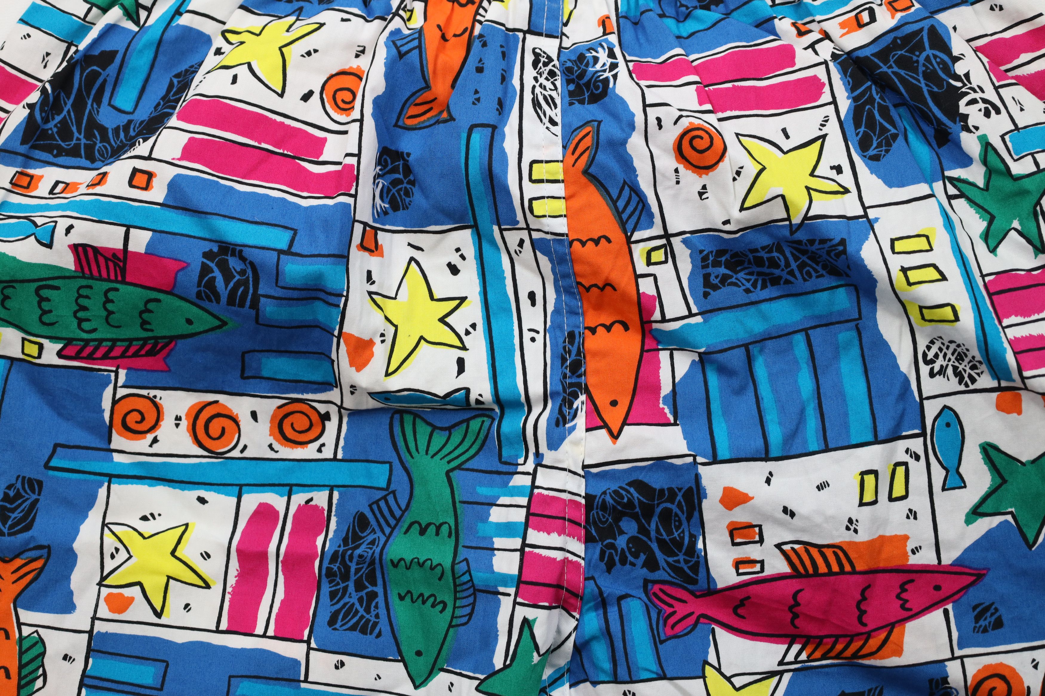 Lacoste Vintage 80s Izod Lacoste Lined Shorts Swim Trunks Cotton Size US 34 / EU 50 - 12 Thumbnail