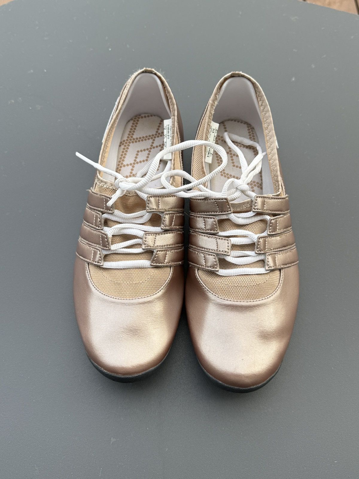 Nike vintage Nike y2k gold ballet flats Size US 8 / IT 38 - 3 Thumbnail