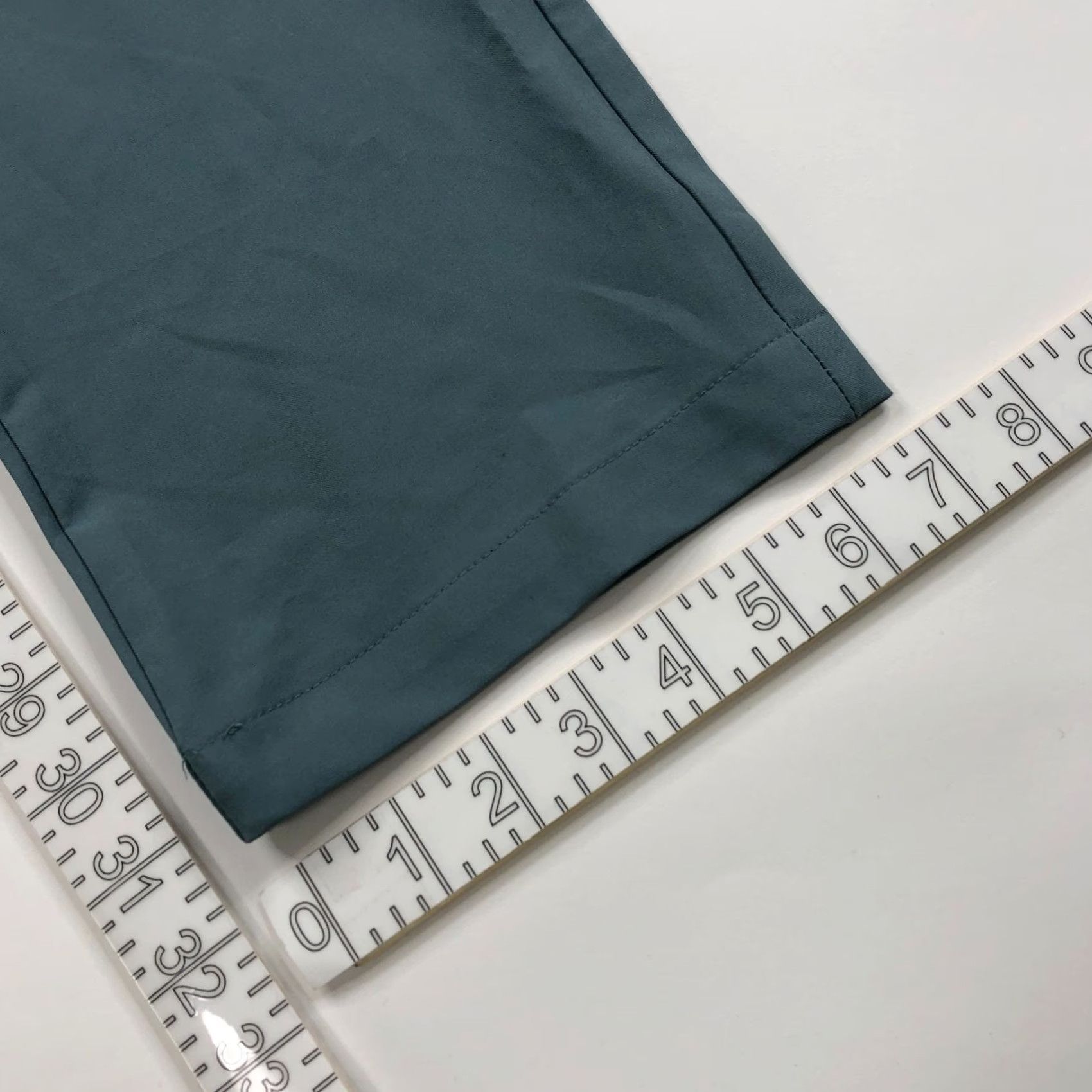 Vintage Greg Norman Performance Chino Pants Blue Green Slim? Regular 32 Inseam 31" Belt Loops Front Flat Front Pockets Mens Size US 32 / EU 48 - 5 Thumbnail