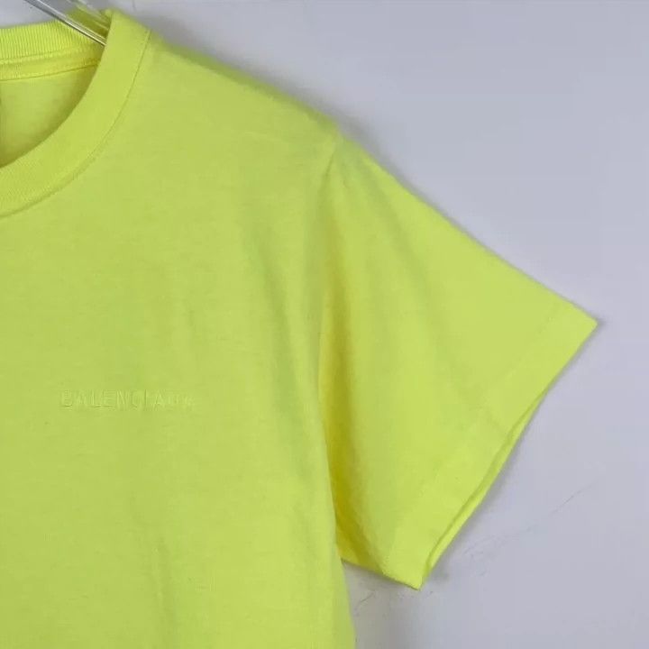 Balenciaga Balenciaga Logo letter thorn Embroidered crew-neck fluoresc Size US M / EU 48-50 / 2 - 3 Thumbnail