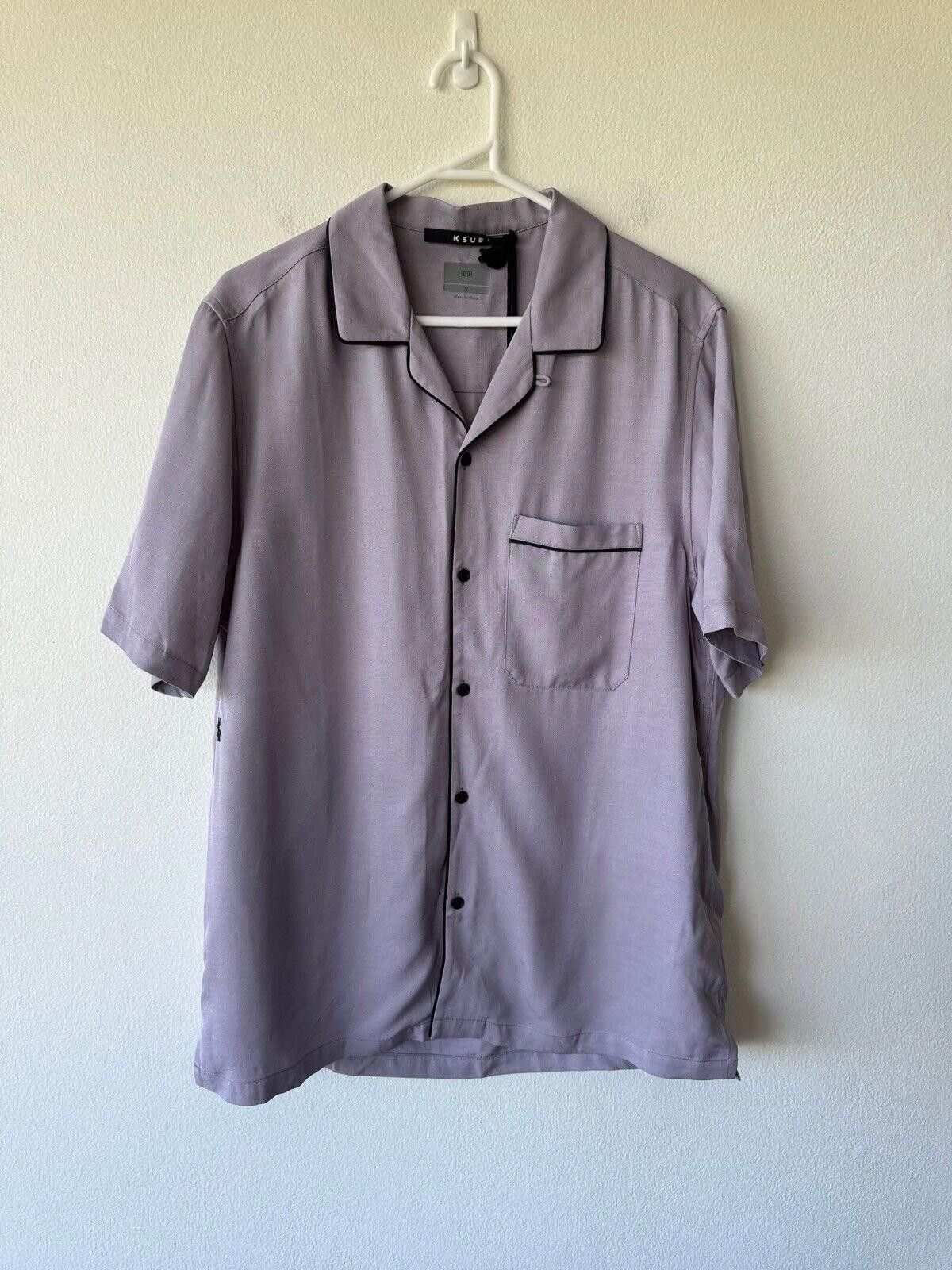 Ksubi new ksubi shirt top resort downtown silt purple lilac medium Size US M / EU 48-50 / 2 - 1 Thumbnail