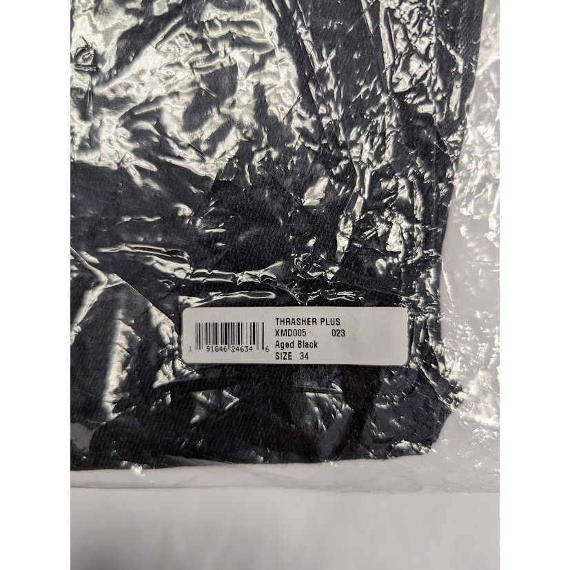 Amiri o1rshd1 Thrasher Plus Jean in Aged Black Size US 34 / EU 50 - 17 Thumbnail