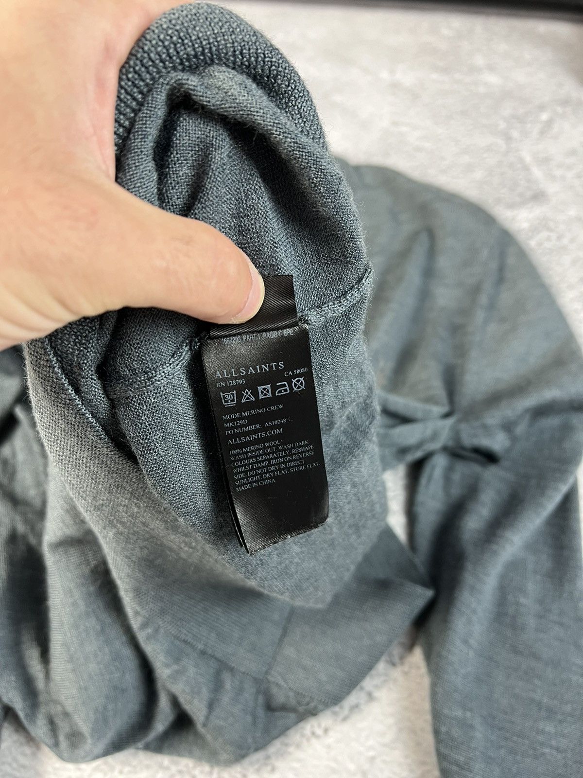Allsaints All saints mode merino crew Size US S / EU 44-46 / 1 - 9 Thumbnail