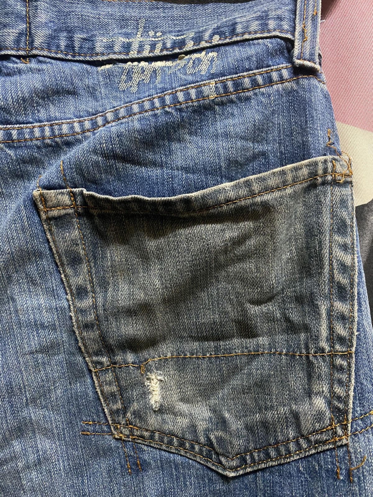 Stussy Stussy Garments Workgear Distressed Jeans Size US 32 / EU 48 - 5 Thumbnail