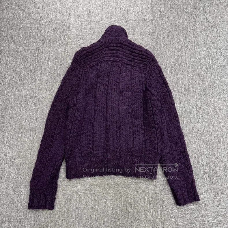 Tom Ford Tom Ford Purple wool knit sweater Size US M / EU 48-50 / 2 - 5 Thumbnail