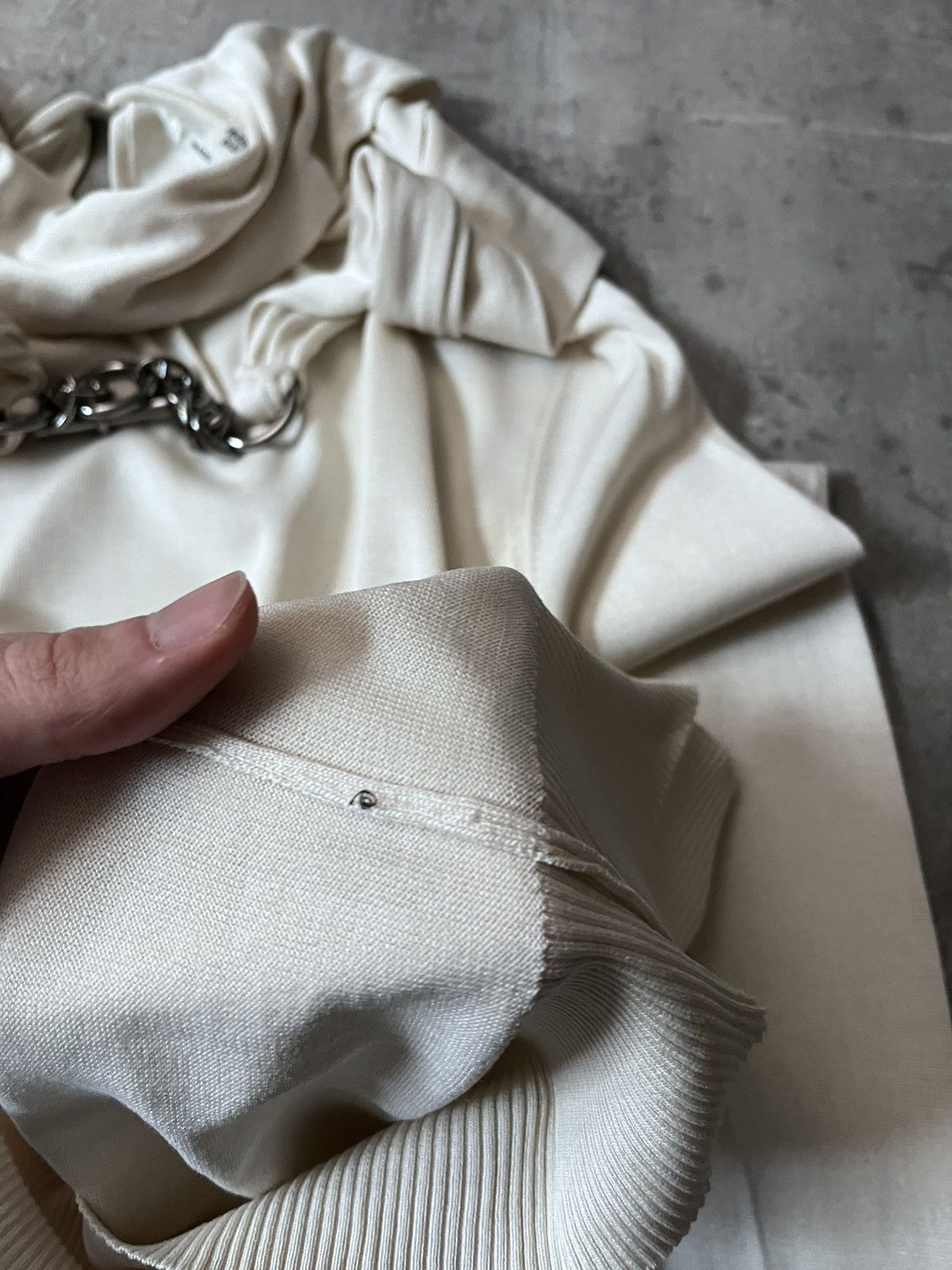 Hermes Hermes F/W 2007 by Jean Paul Gaultier cashmere silk sweater Size S / US 4 / IT 40 - 6 Thumbnail