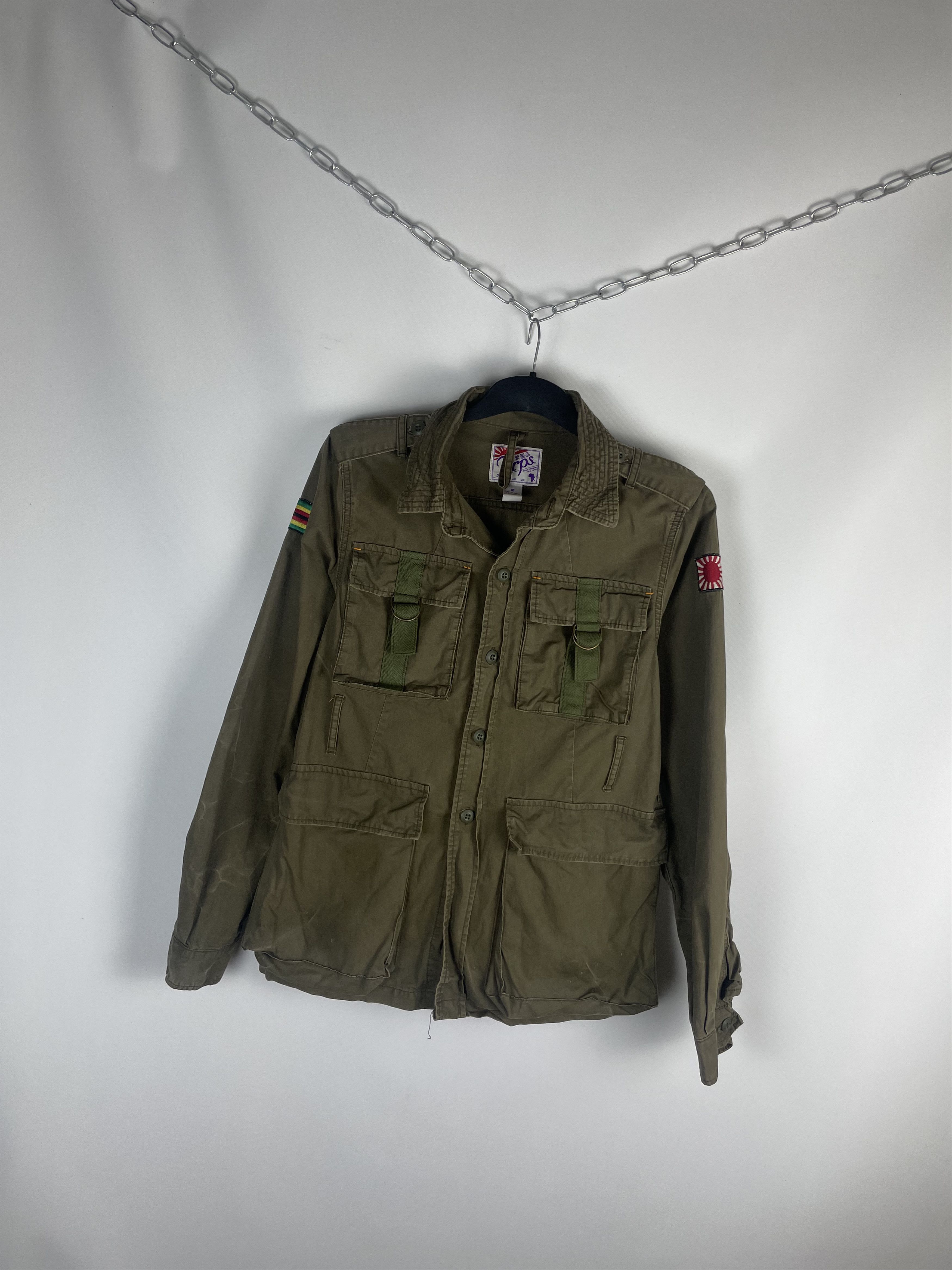 Japanese Brand Prps Made in Japan Mens Military Jacket Size US M / EU 48-50 / 2 - 2 Thumbnail
