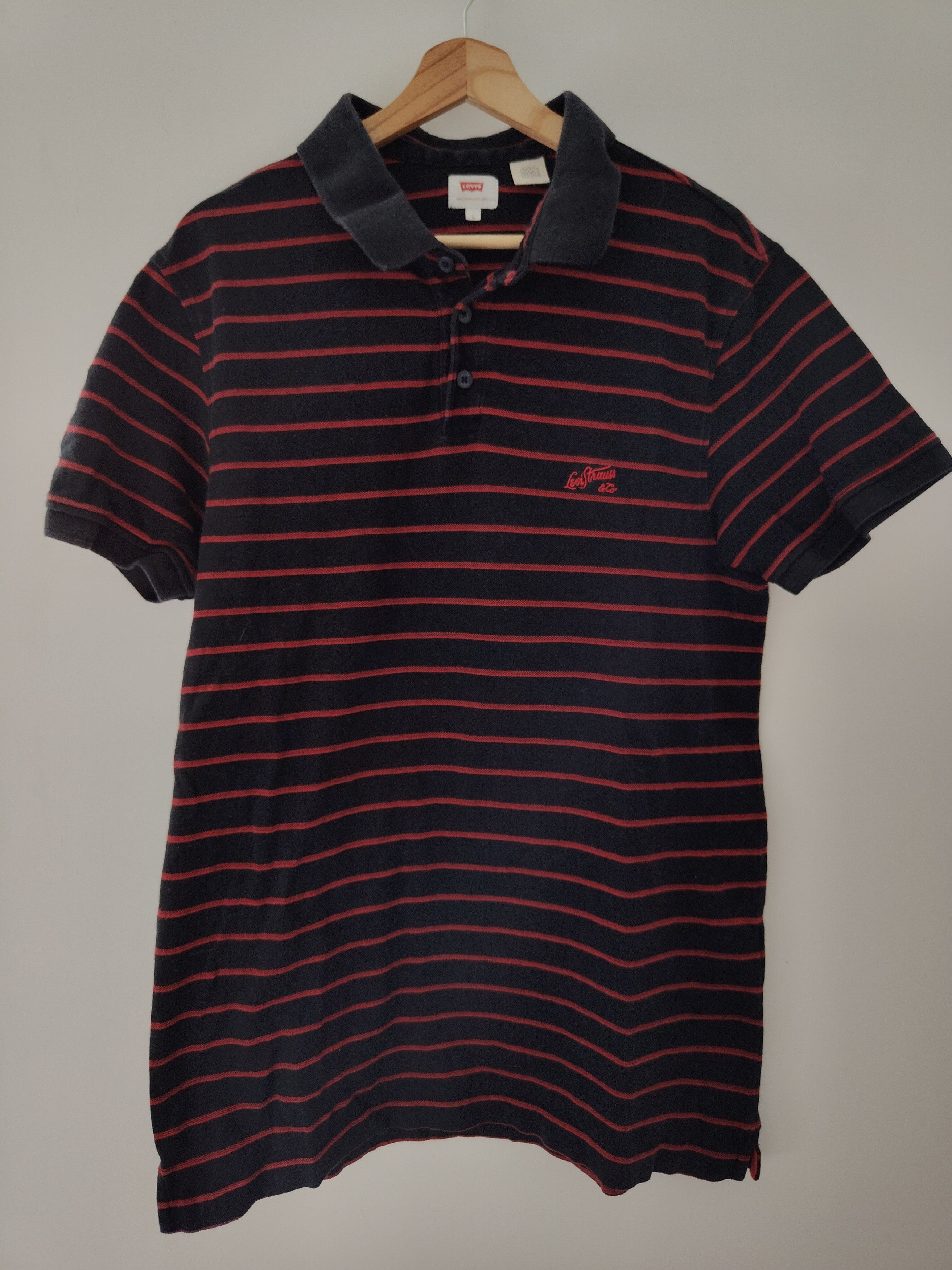 Levi's × Levi's Vintage Clothing Vintage Levi's Polo Shirt Large Men's y2k , streetwear Size US L / EU 52-54 / 3 - 1 Thumbnail