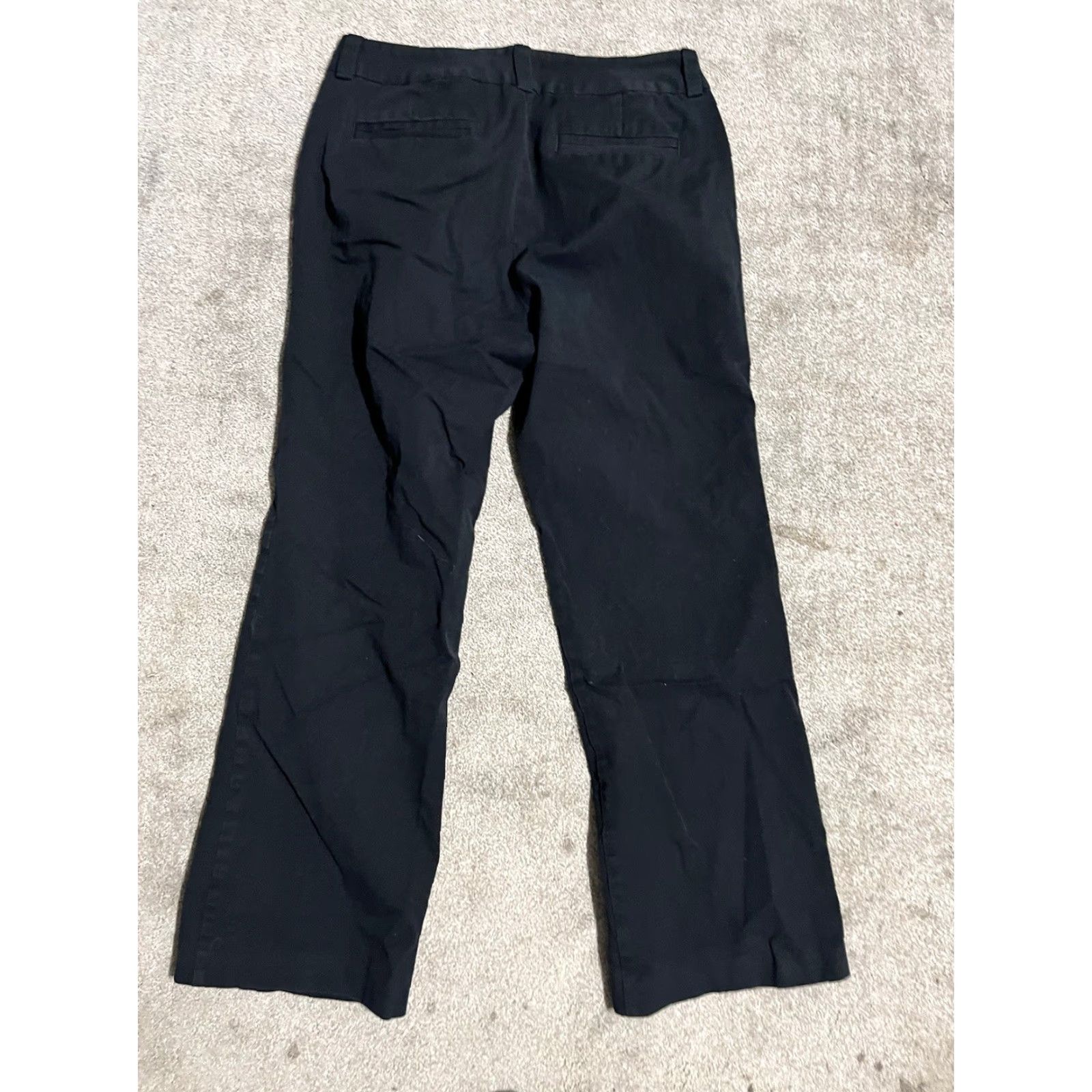 Eddie Bauer VINTAGE Eddie Bauer Dress Pants Women Size 10 Black Mid Rise Pleated Cotton Pockets Formal Casual Workplace Size 32" / US 10 / IT 46 - 3 Thumbnail