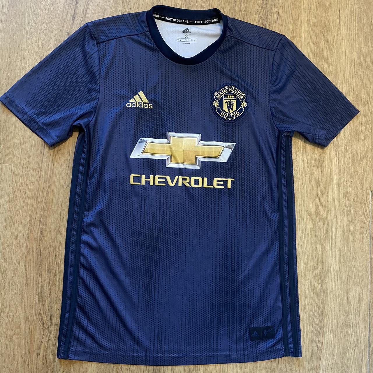 Adidas 2018-19 Manchester United Adidas Away Football Size US S / EU 44-46 / 1 - 1 Thumbnail
