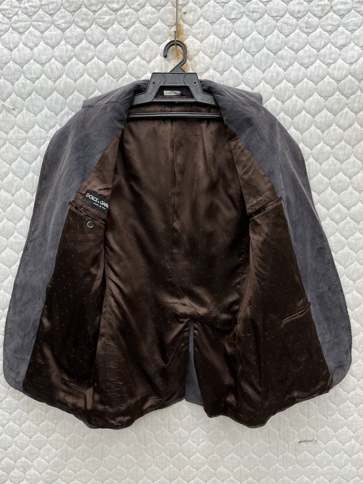 Dolce & Gabbana 🔥🔥🔥STEALS DOLCE & GABBANA CORDUROY BLAZER JACKET Size US M / EU 48-50 / 2 - 7 Thumbnail