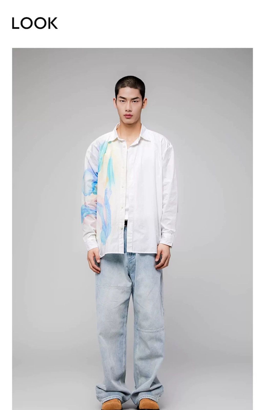 Other Fade-effect Multi-color Button Up Shirt Size US M / EU 48-50 / 2 - 3 Thumbnail