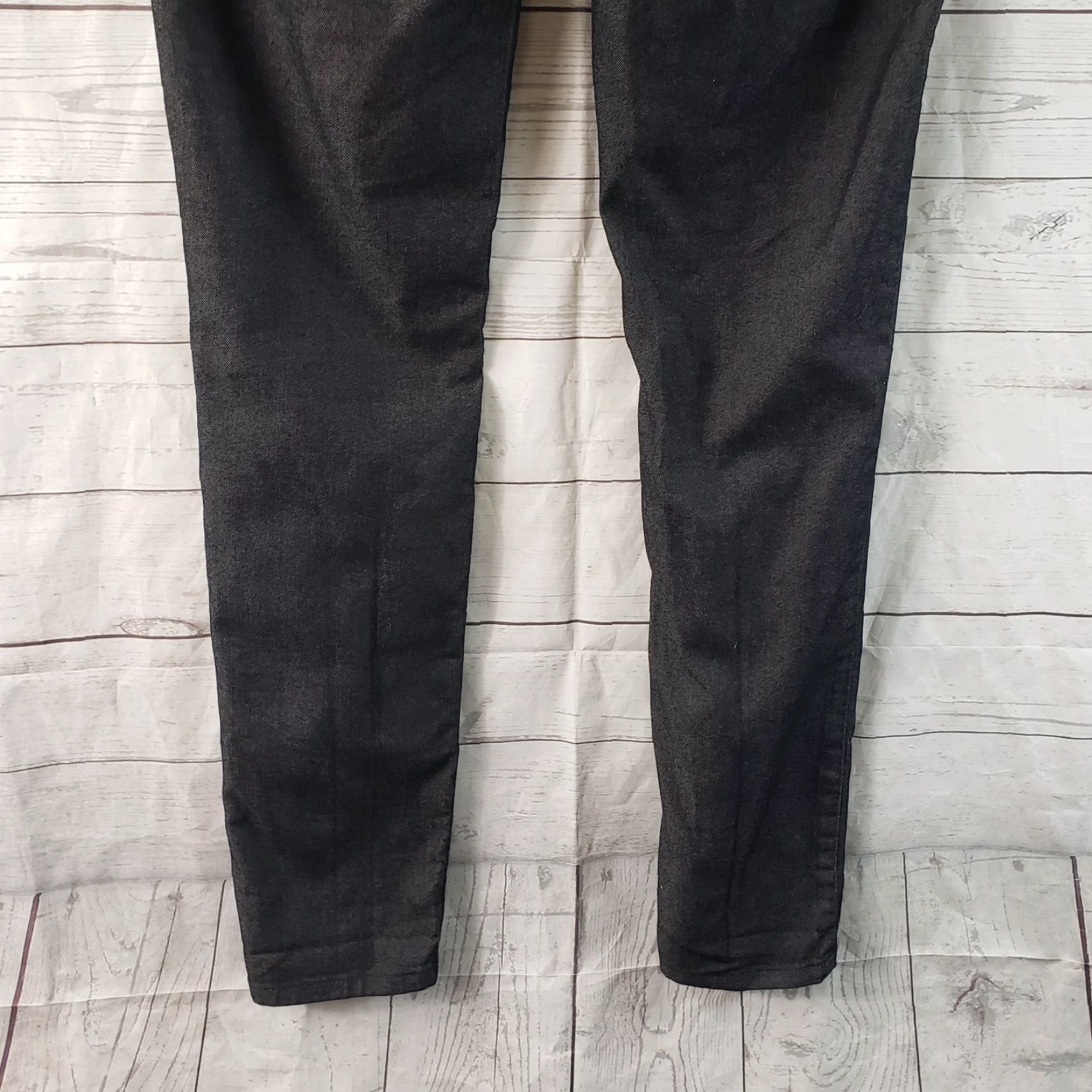 Prana Prana Womens Jeans Kayla Skinny Sz 2 Black Low Rise Organic Cotton Denim 31 Inseam Womens Size 26" / US 2 / IT 38 - 5 Thumbnail