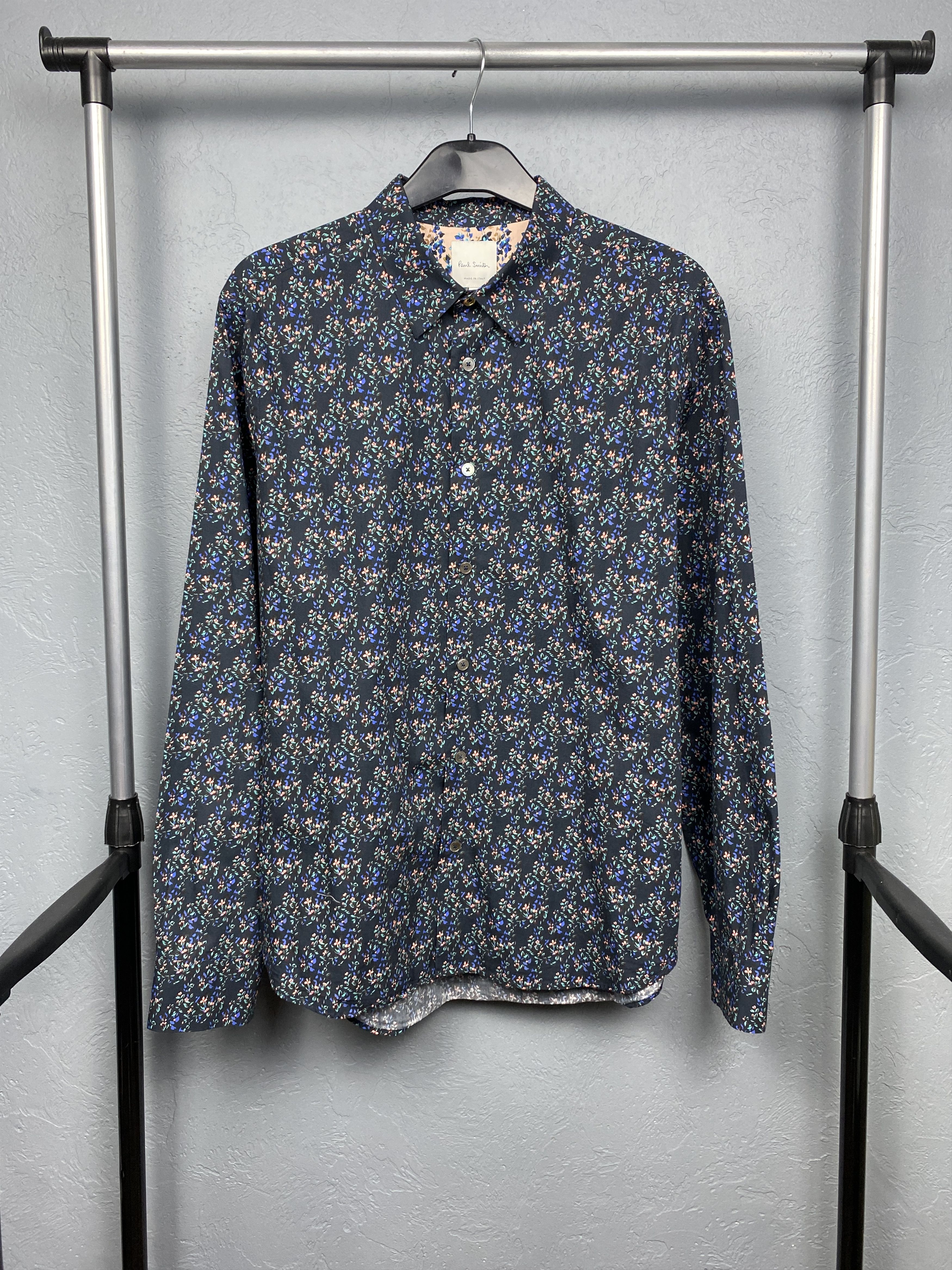 Paul Smith × Vintage Paul Smith London Mens Long Sleeve Shirt Size US L / EU 52-54 / 3 - 1 Thumbnail