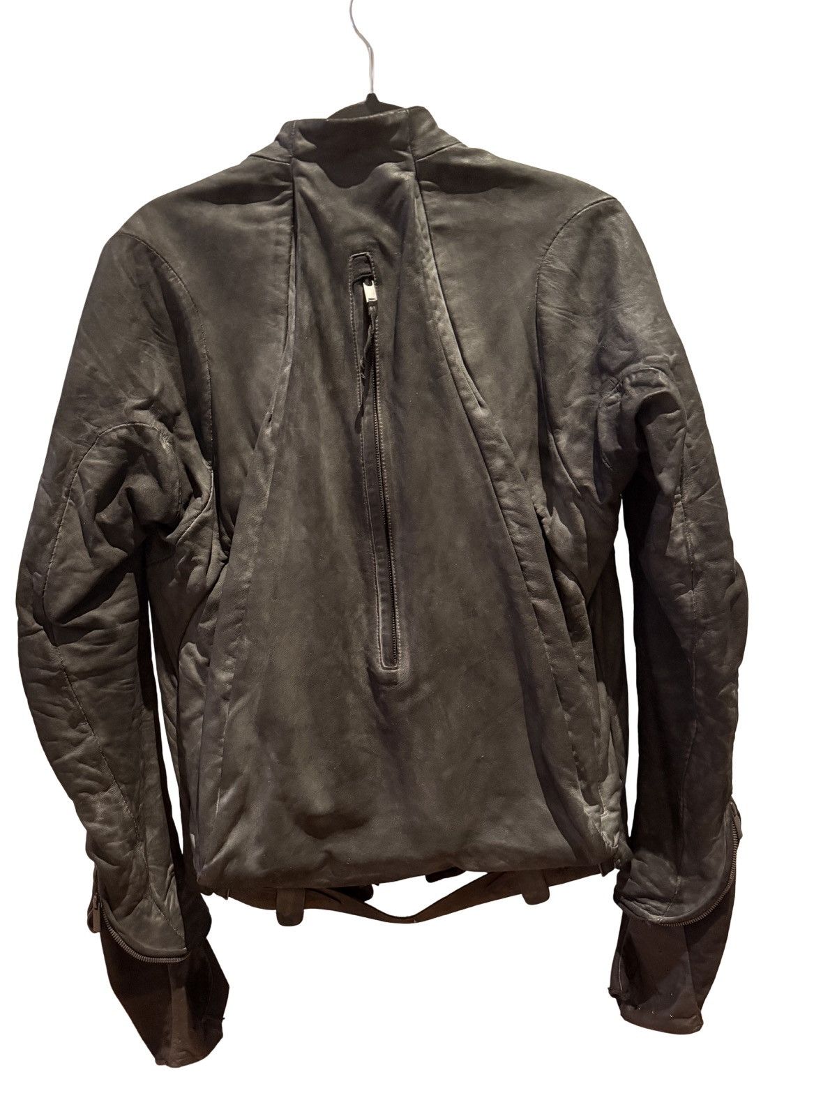 Layer-0 Layer-0 Leather Jacket – Size 46 – New With Tags Size US S / EU 44-46 / 1 - 2 Thumbnail