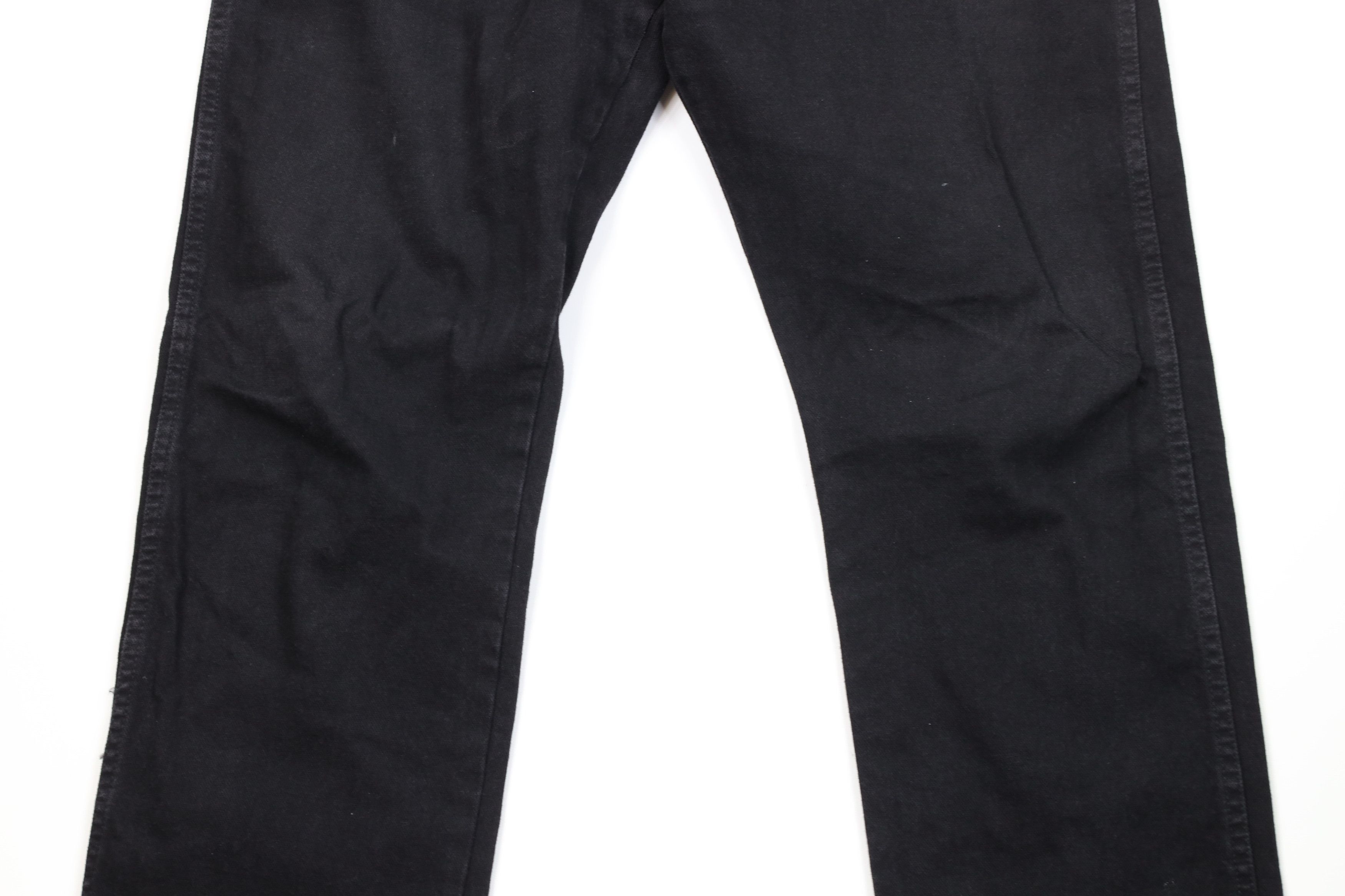 Wrangler Vintage Y2K Wrangler Wide Leg Western Denim Jeans Black Size US 38 / EU 54 - 3 Thumbnail