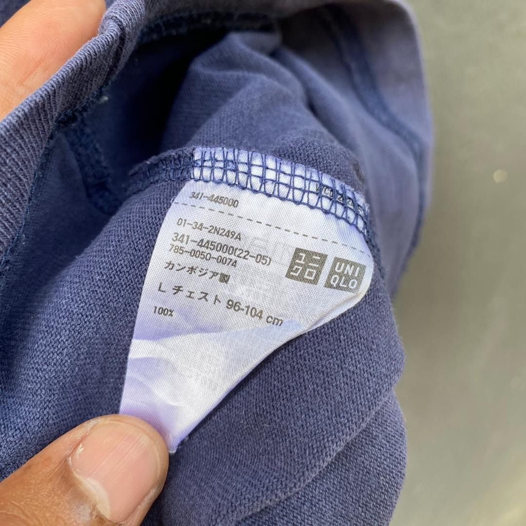 Japanese Brand Thrashed Faded Christophe Lemaire X Uniqlo Tee Size US L / EU 52-54 / 3 - 4 Thumbnail
