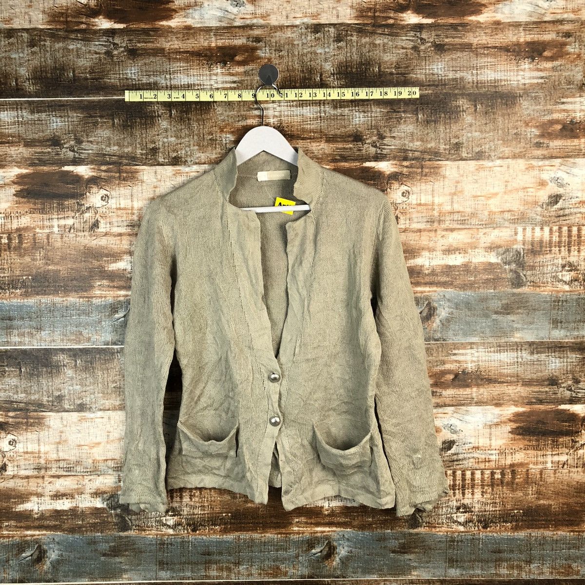 D.Exterior D. Exterior Brown Cardigan Knitwear #A1269 Size S / US 4 / IT 40 - 1 Thumbnail