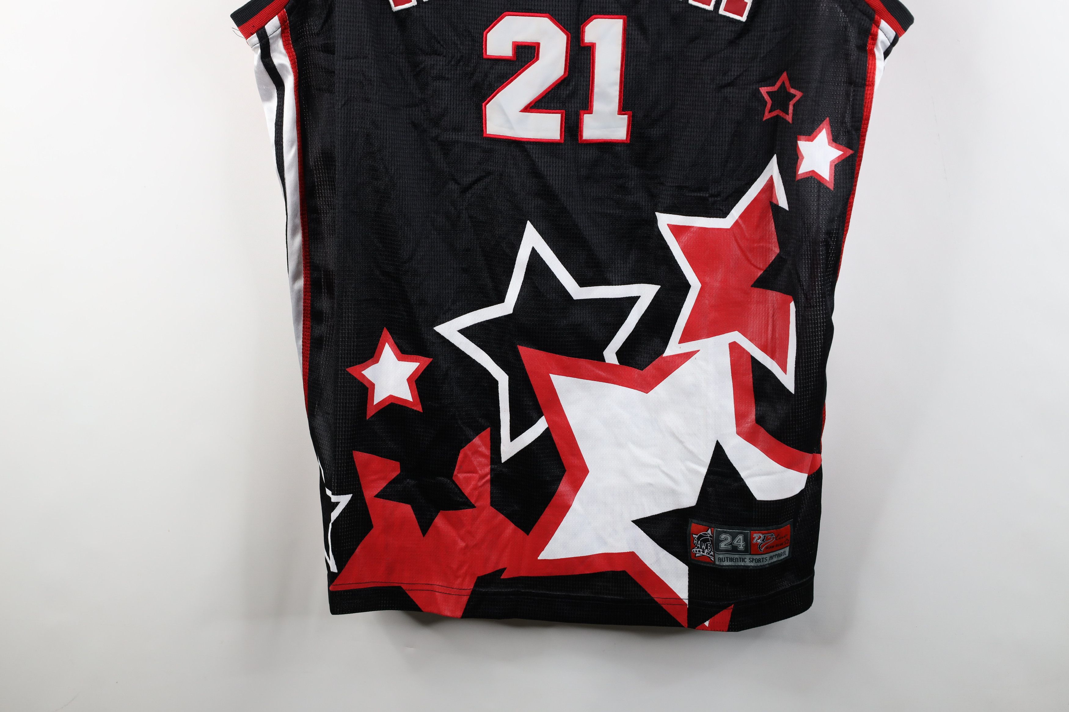 Vintage Deadstock Vintage 90s Y2K Streetwear Basketball Jersey Size US XL / EU 56 / 4 - 3 Thumbnail