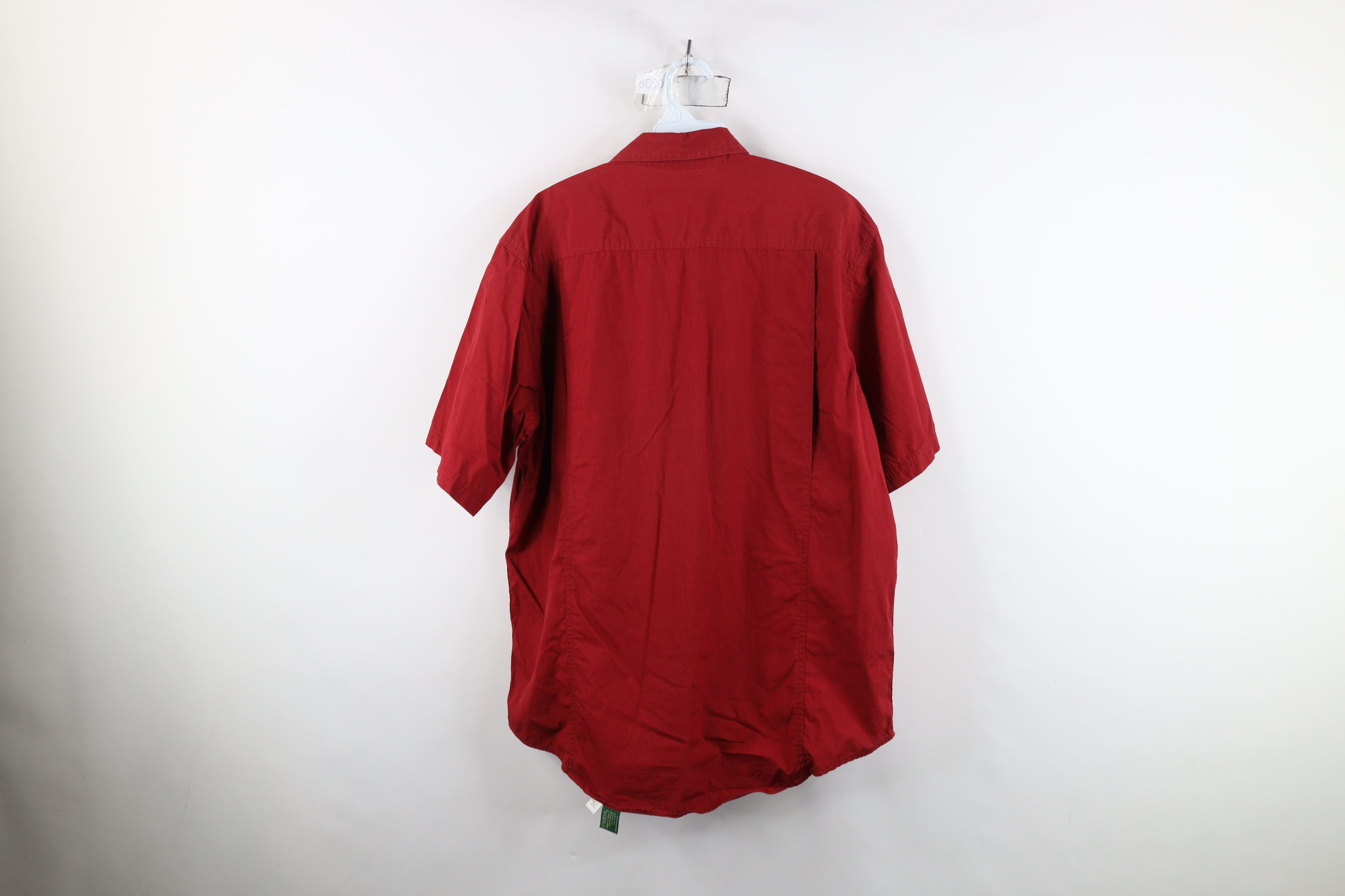 Orvis Vintage 90s Orvis Safari Bush Shooting Button Shirt Red Size US M / EU 48-50 / 2 - 13 Thumbnail