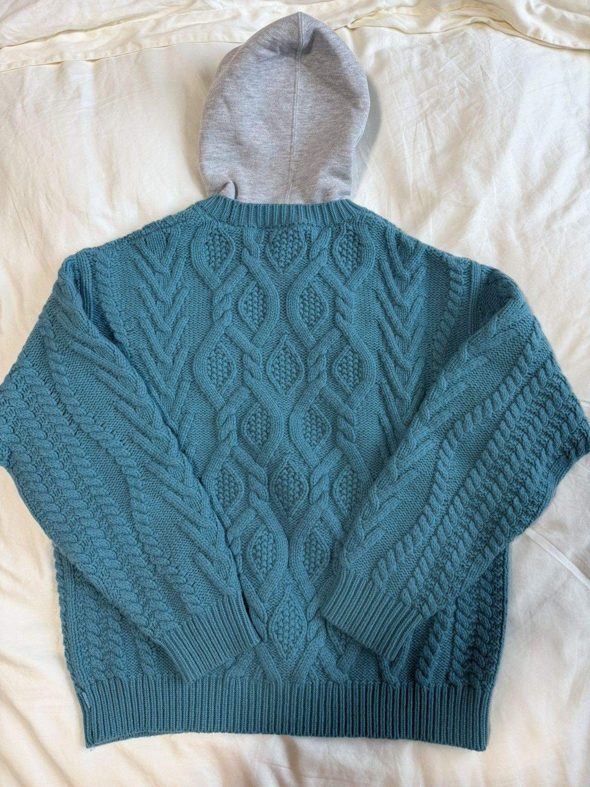 Supreme Supreme cable hooded sweatshirt Size US M / EU 48-50 / 2 - 5 Thumbnail