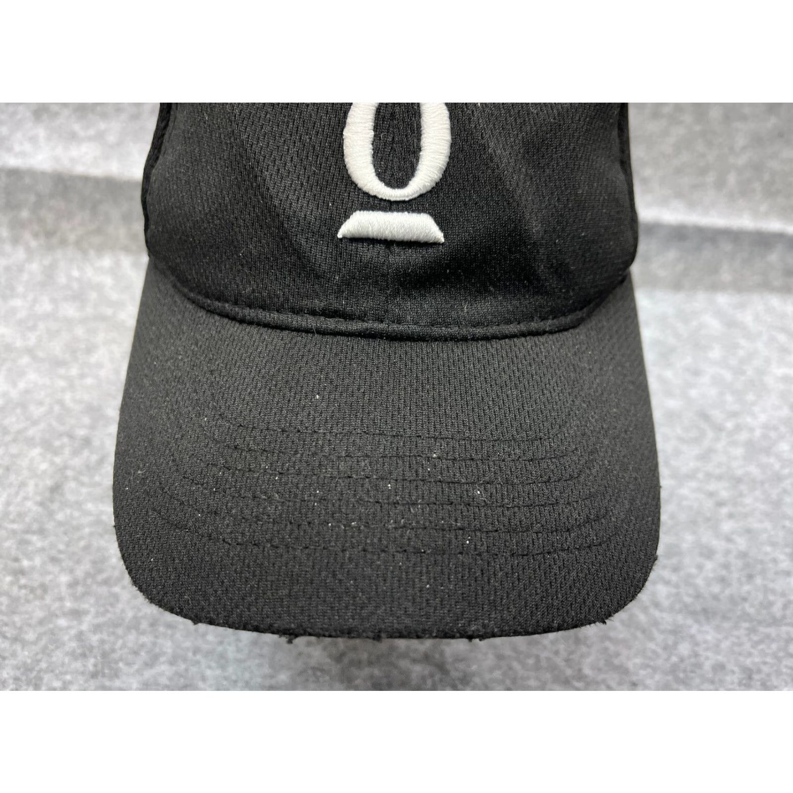 Logo 7 Sport-Tek Hat Cap Adjustable One Size Black Adult Baseball Cap Size ONE SIZE - 3 Thumbnail
