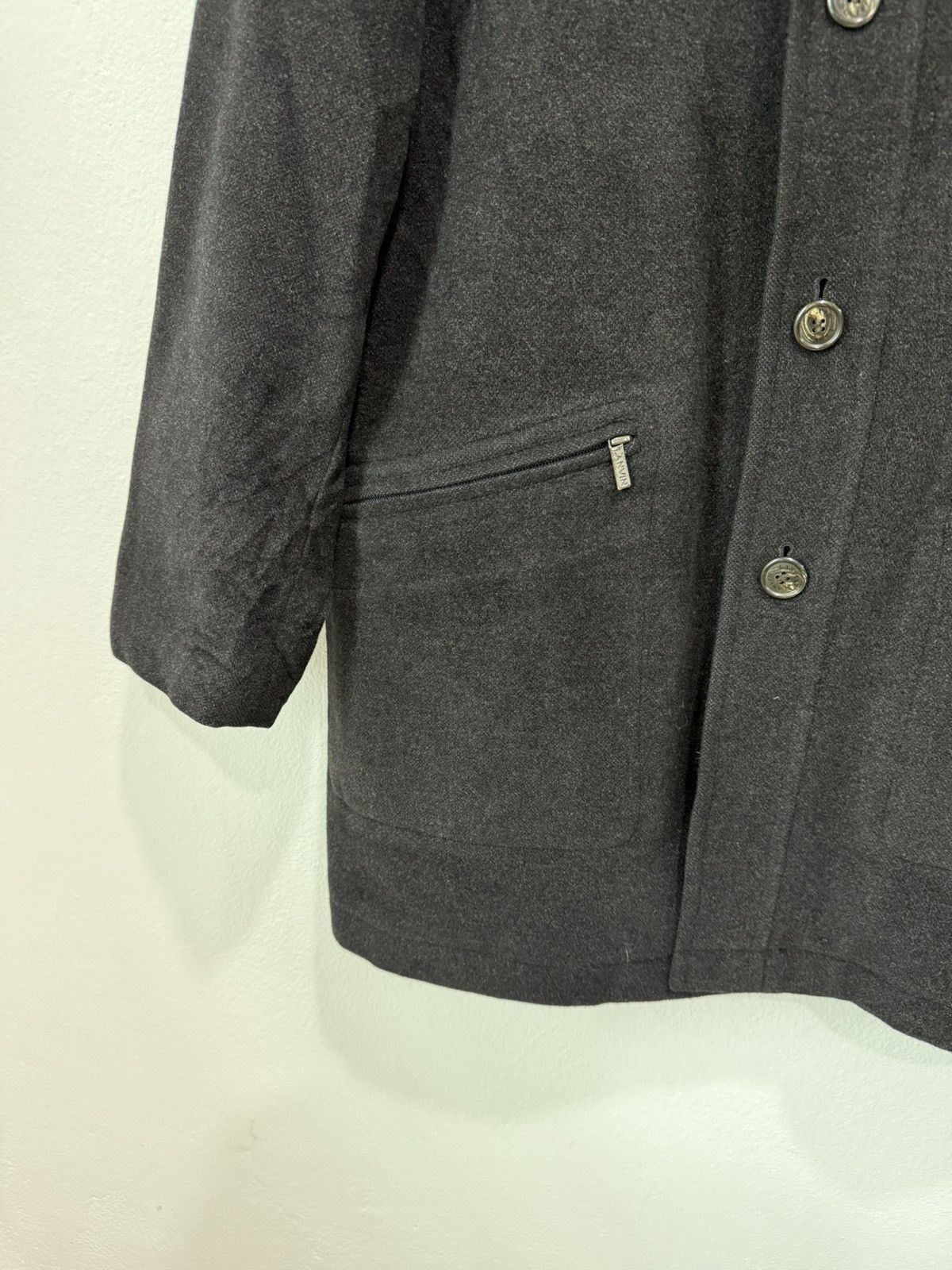 Lanvin Vintage Lanvin Classique Jacket, Wool Button Double Pocket Size US M / EU 48-50 / 2 - 5 Thumbnail