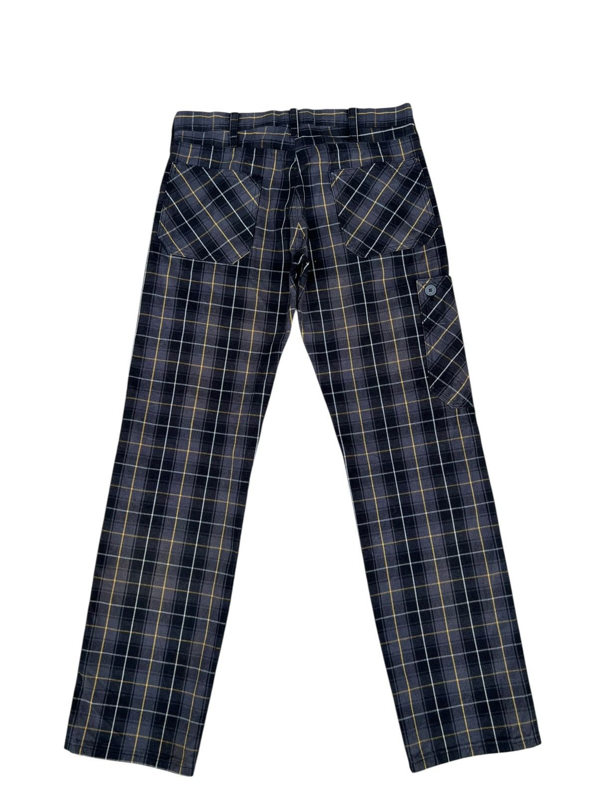 Beauty Beast Vintage Milk Boy Japan Tartan Cargo Trouser Pant Size US 30 / EU 46 - 12 Thumbnail