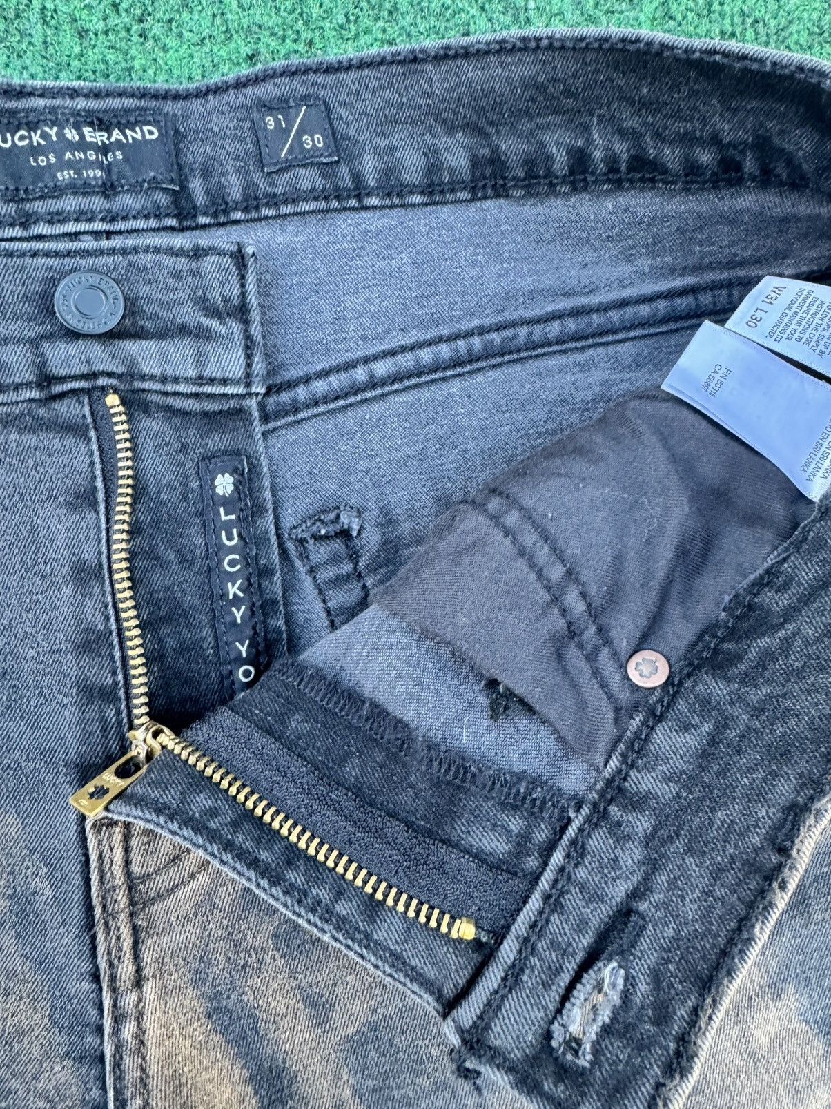 Lucky Brand Lucky Brand 121 Slim Straight Jeans Size US 31 - 4 Thumbnail