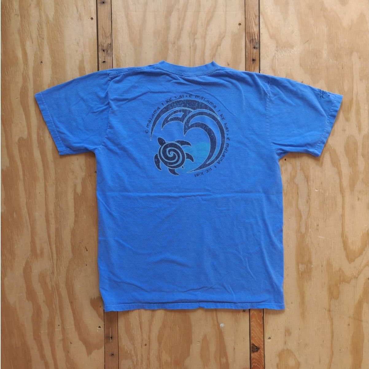 Crazy Shirts Vintage Crazy Shirts Blue Hawaiian Dyed Hawaii Medium Turtle Size US M / EU 48-50 / 2 - 5 Thumbnail