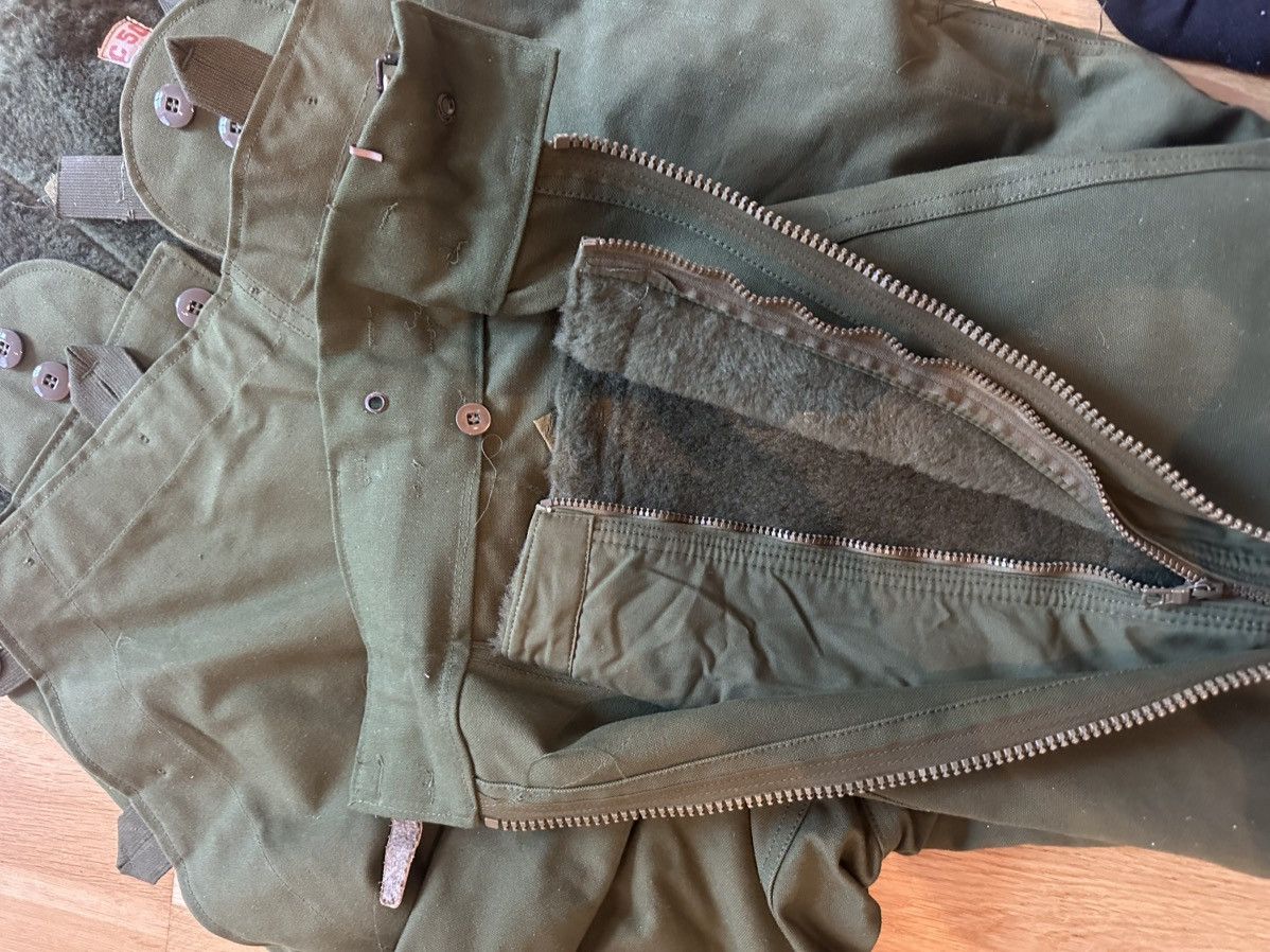 Vintage Swedish Army Motorcycle Pants 1974 Size US 34 / EU 50 - 15 Thumbnail