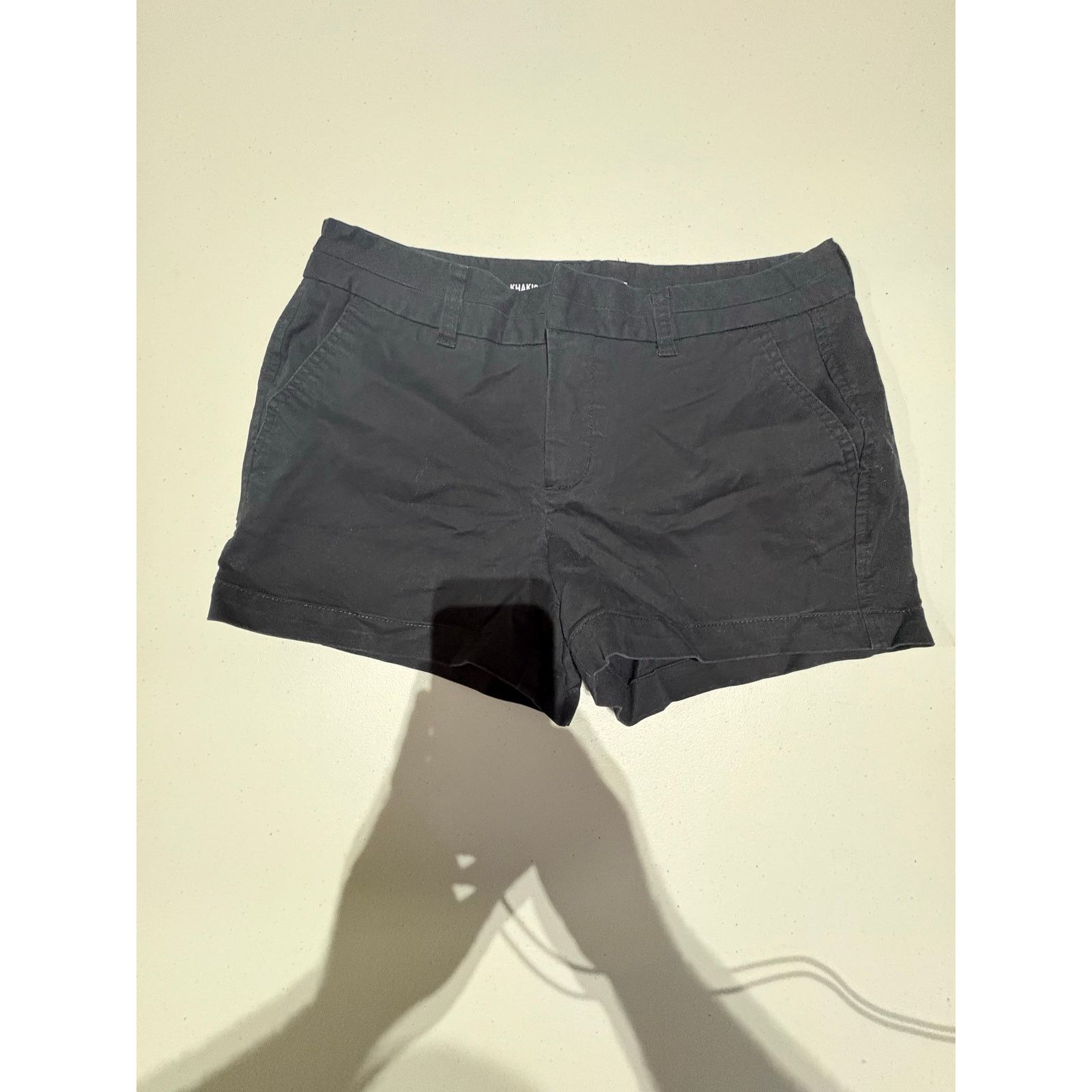 Gap Gap Khakis Women’s City 3 Inch Shorts Black Size 4 Cotton Size 27" / US 4 / IT 40 - 2 Thumbnail