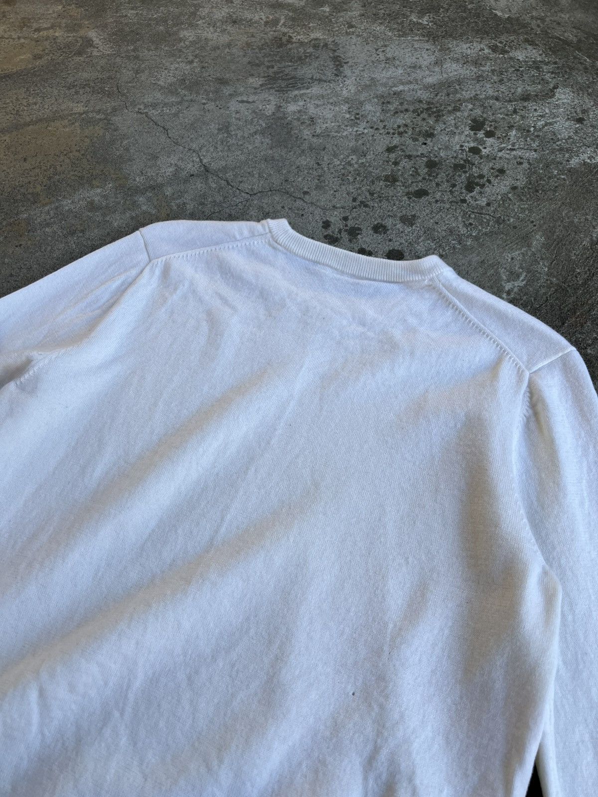 Suitsupply Suitsupply Merino Wool Sweater Cream Crew Neck Luxury Size US L / EU 52-54 / 3 - 8 Thumbnail