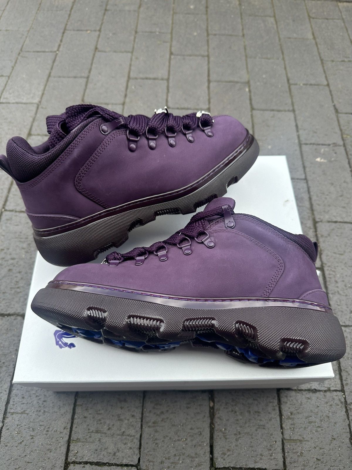Burberry Nubuck Trek Boots