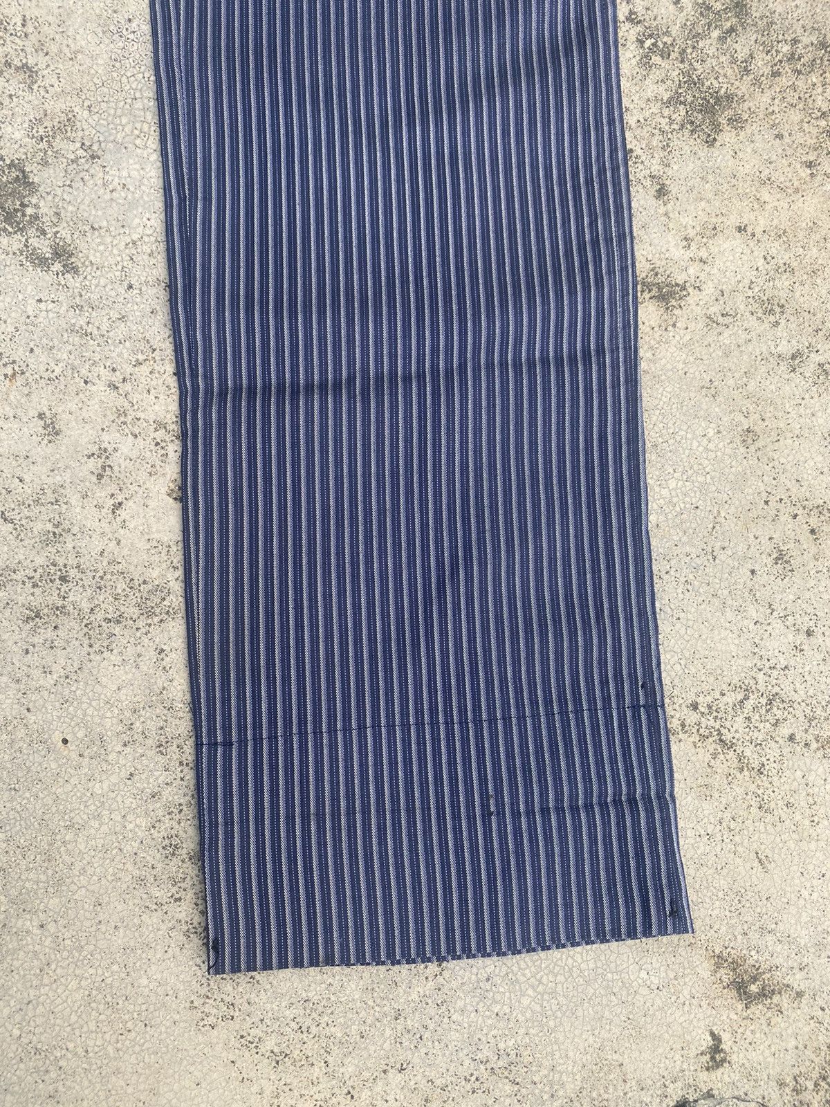 Japanese Brand × Yohji Yamamoto YohjiYamamoto Casual Pants Blue Stripes Size US 28 / EU 44 - 3 Thumbnail