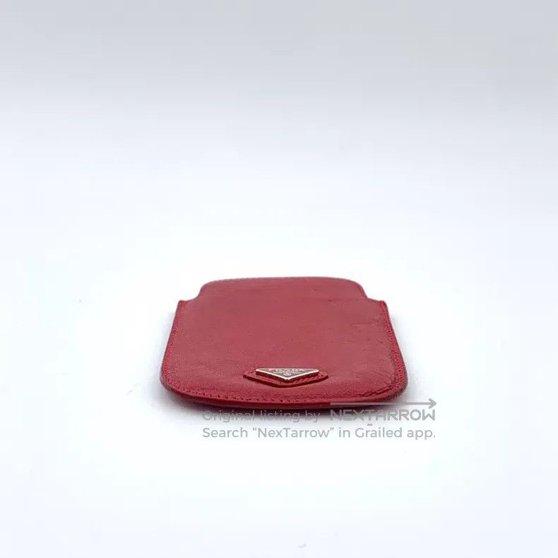 Prada Prada Red triangle logo mobile phone bag Size ONE SIZE - 3 Thumbnail