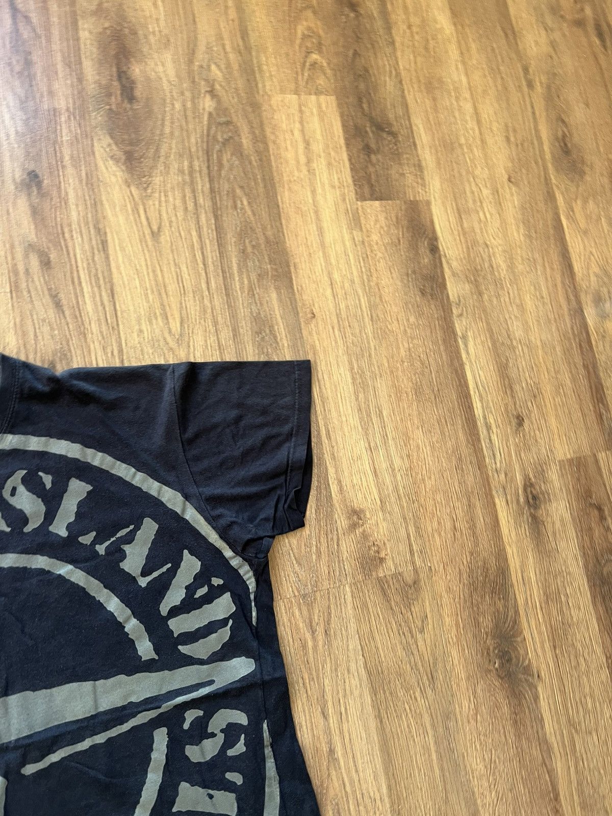 Stone Island Stone Island Glow-in-the-Dark Compass T-Shirt –Black/Size L Size US L / EU 52-54 / 3 - 4 Thumbnail